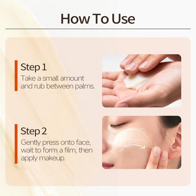 MISS SEASON Glow Velvet Priming Moisture Cream - Pore Blurring & Makeup Gripping Primer